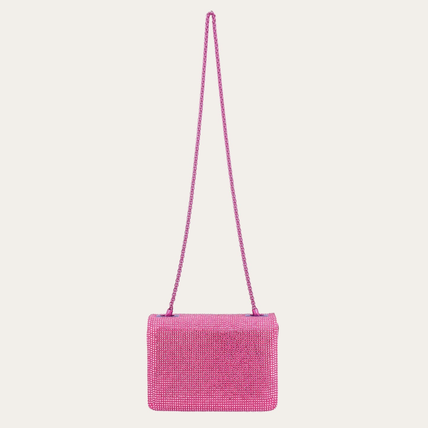 One Stud Foldover Top Shoulder Bag
