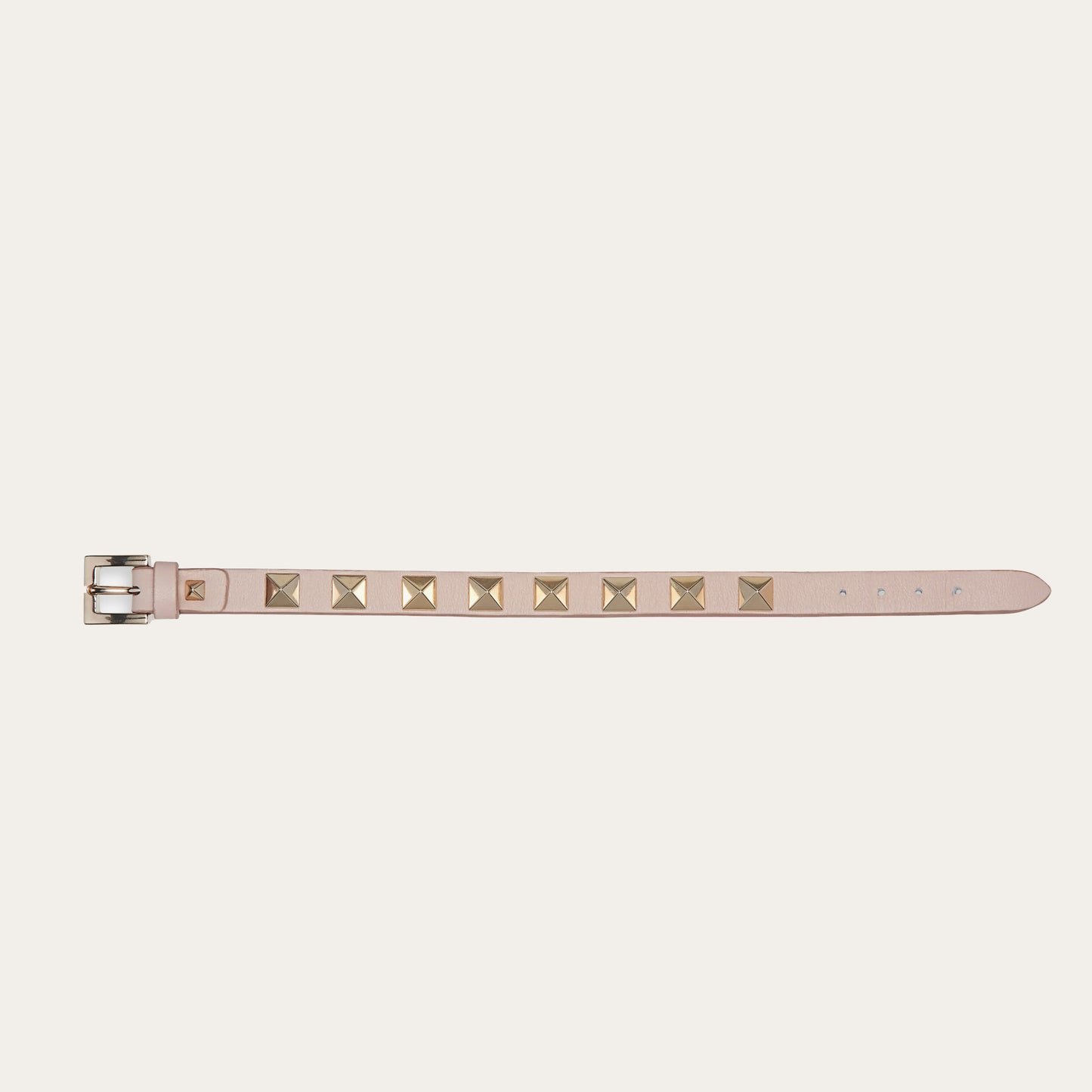 Rockstud Small Leather Bracelet