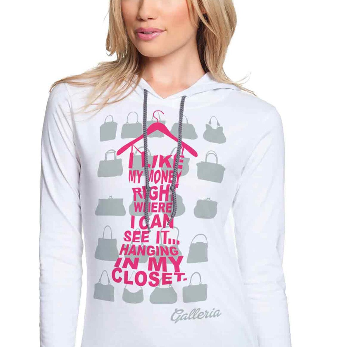 HANGING IN MY CLOSET Long-Sleeve Hooded T-Shirt